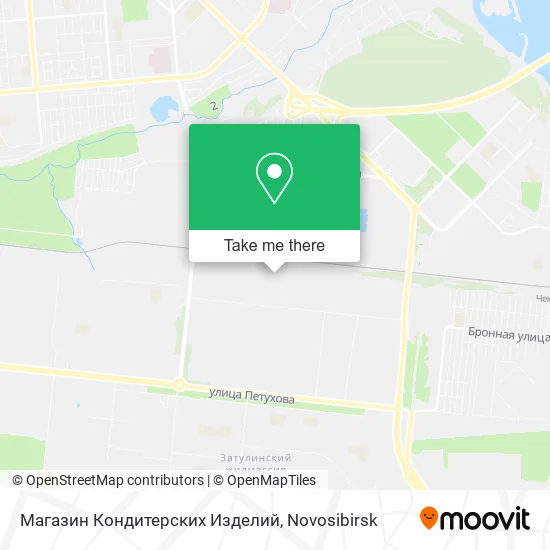 Магазин Кондитерских Изделий map