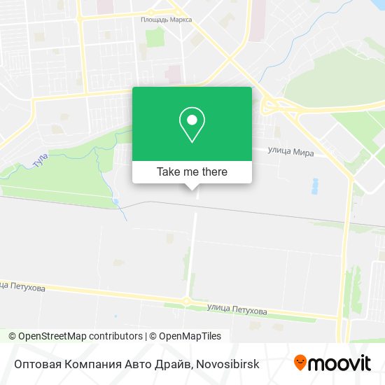 Оптовая Компания Авто Драйв map