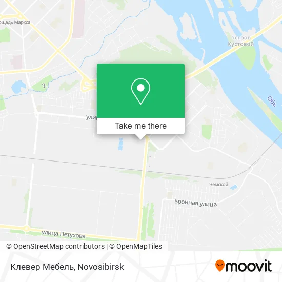 Клевер Мебель map