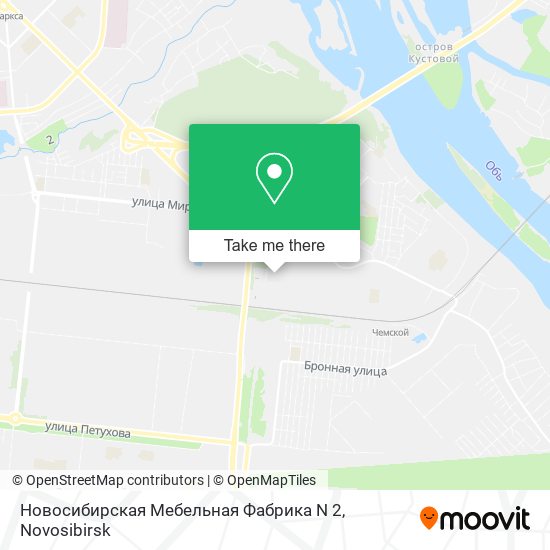 Новосибирская Мебельная Фабрика N 2 map