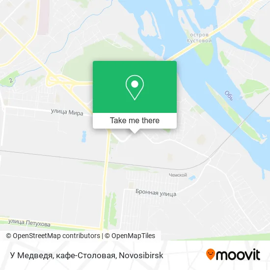 У Медведя, кафе-Столовая map