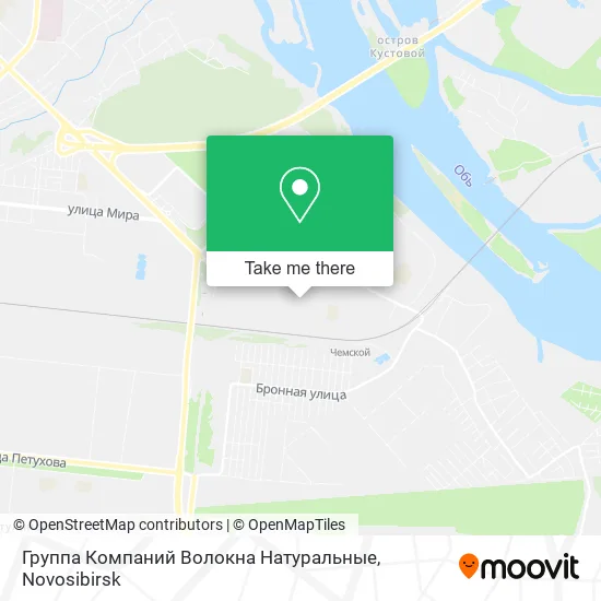 Группа Компаний Волокна Натуральные map