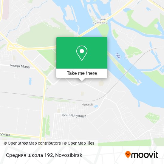 Средняя школа 192 map
