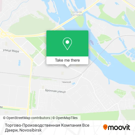 Торгово-Производственная Компания Все Двери map