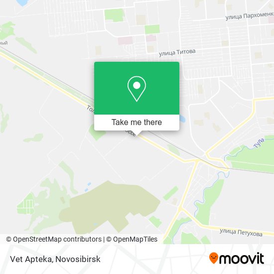 Vet Apteka map