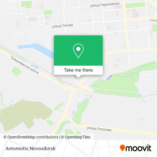 Avtomotiv map