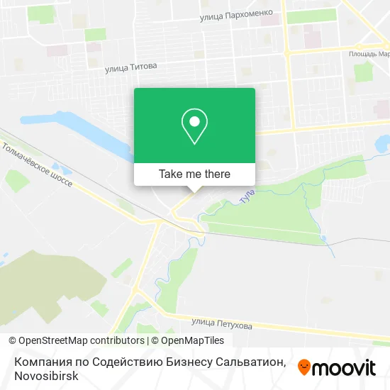 Компания по Содействию Бизнесу Сальватион map