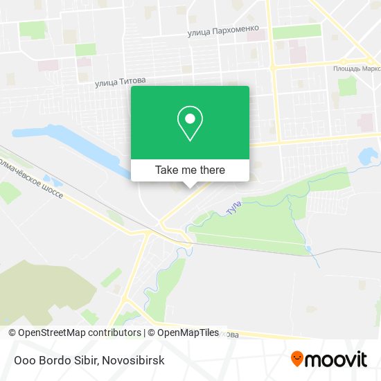 Ooo Bordo Sibir map