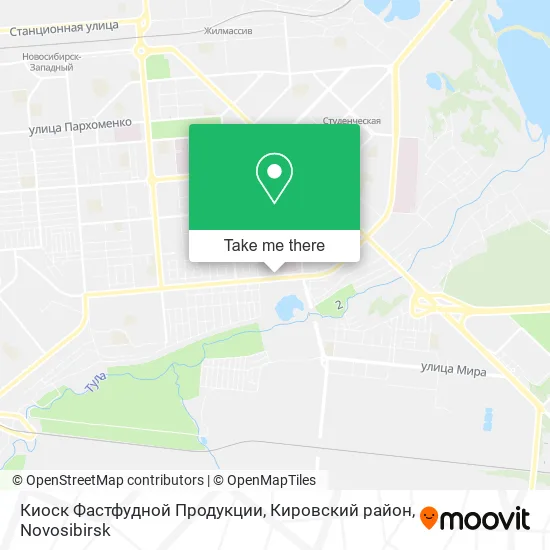 Киоск Фастфудной Продукции, Кировский район map