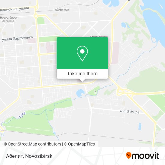 Абелит map