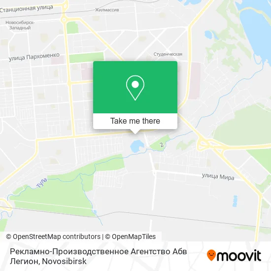 Рекламно-Производственное Агентство Абв Легион map