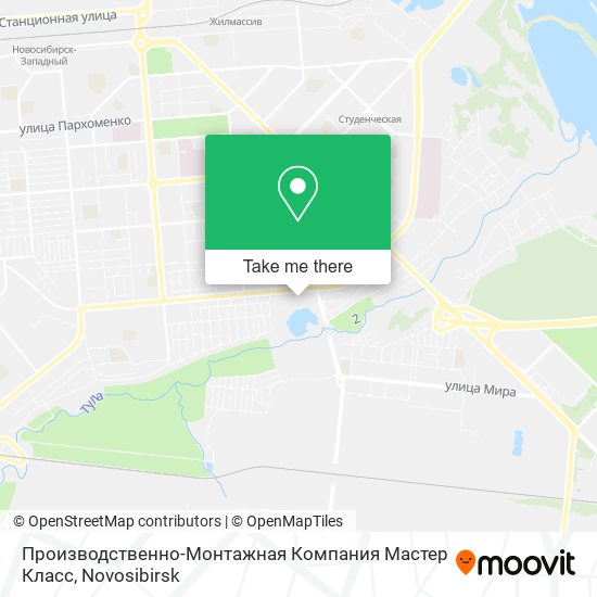 Производственно-Монтажная Компания Мастер Класс map