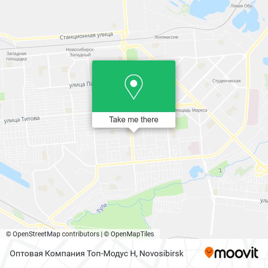 Оптовая Компания Топ-Модус Н map