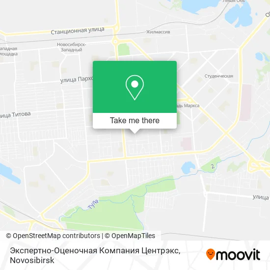 Экспертно-Оценочная Компания Центрэкс map