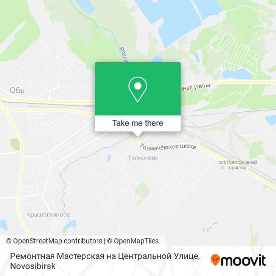 Ремонтная Мастерская на Центральной Улице map