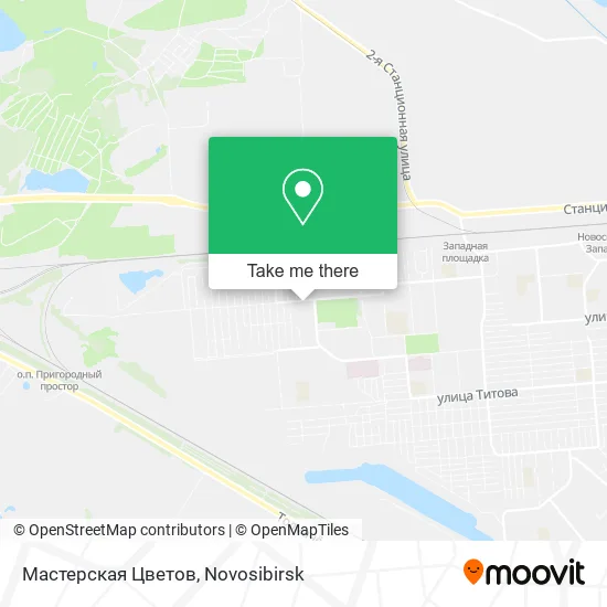 Мастерская Цветов map