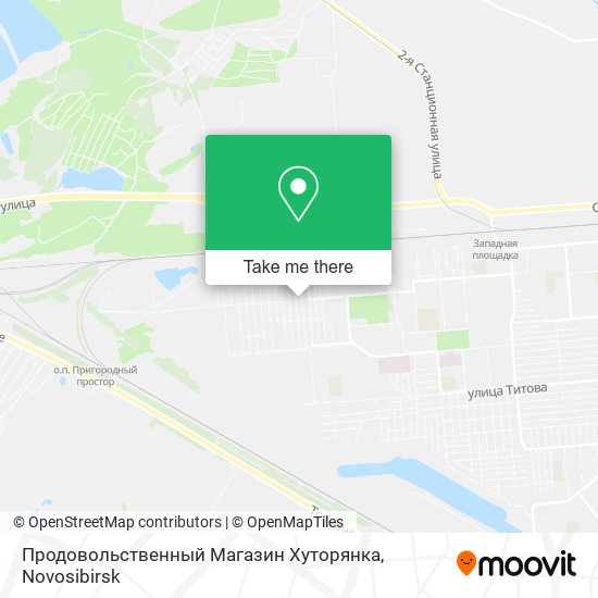 Продовольственный Магазин Хуторянка map