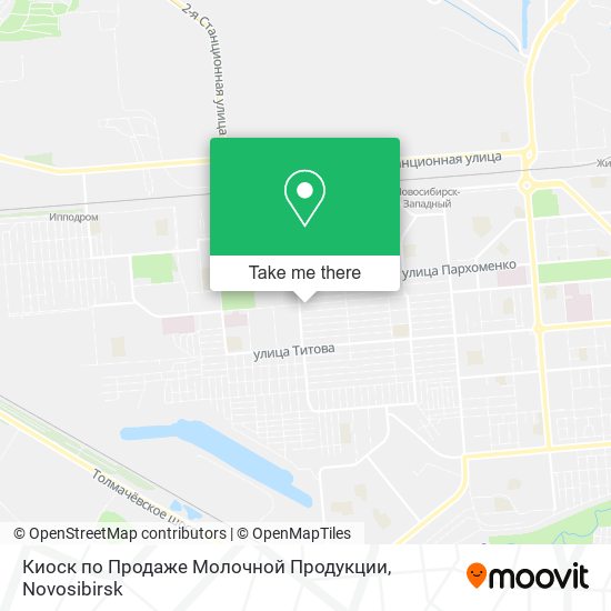 Киоск по Продаже Молочной Продукции map