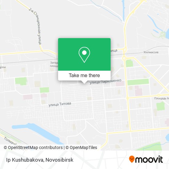 Ip Kushubakova map