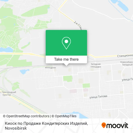 Киоск по Продаже Кондитерских Изделий map