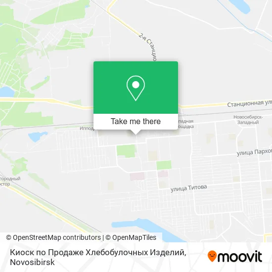 Киоск по Продаже Хлебобулочных Изделий map