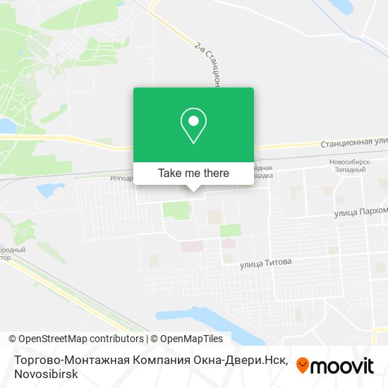 Торгово-Монтажная Компания Окна-Двери.Нск map