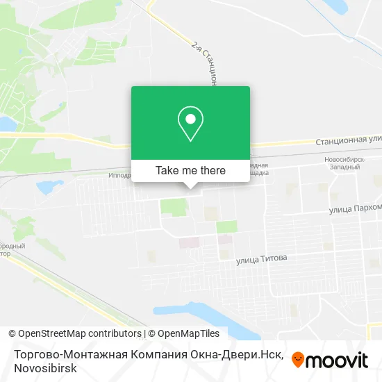 Торгово-Монтажная Компания Окна-Двери.Нск map