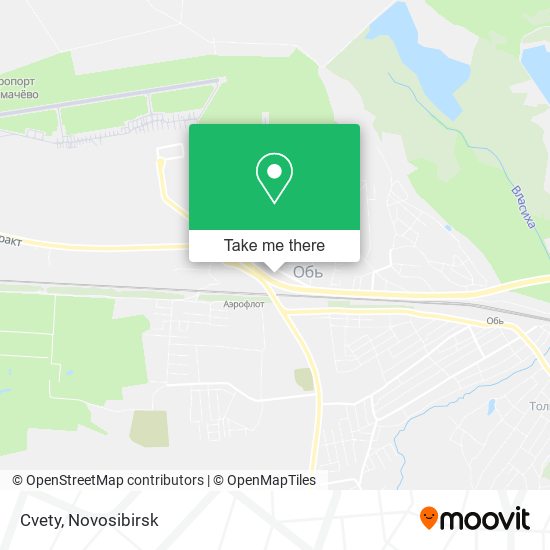 Cvety map