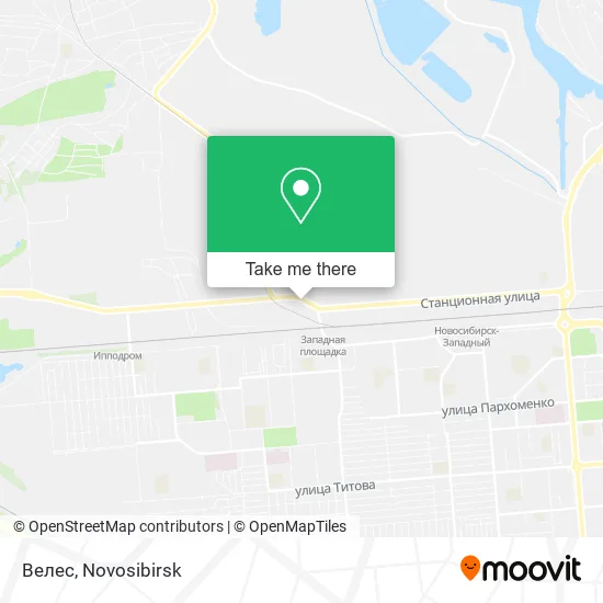 Велес map