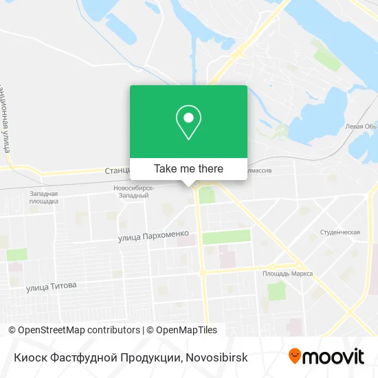 Киоск Фастфудной Продукции map