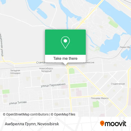 Амбрелла Групп map