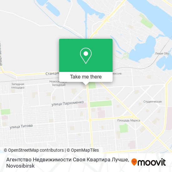 Агентство Недвижимости Своя Квартира Лучше map