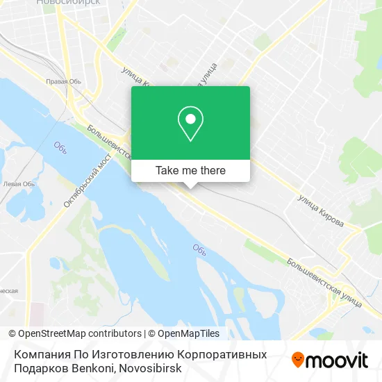 Компания По Изготовлению Корпоративных Подарков Benkoni map