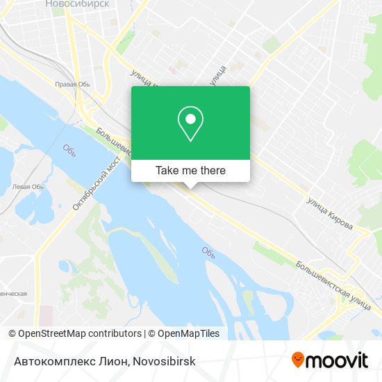 Автокомплекс Лион map