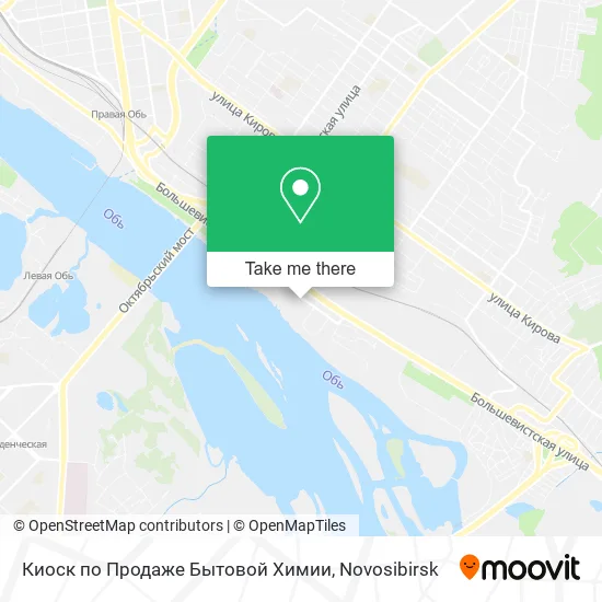 Киоск по Продаже Бытовой Химии map
