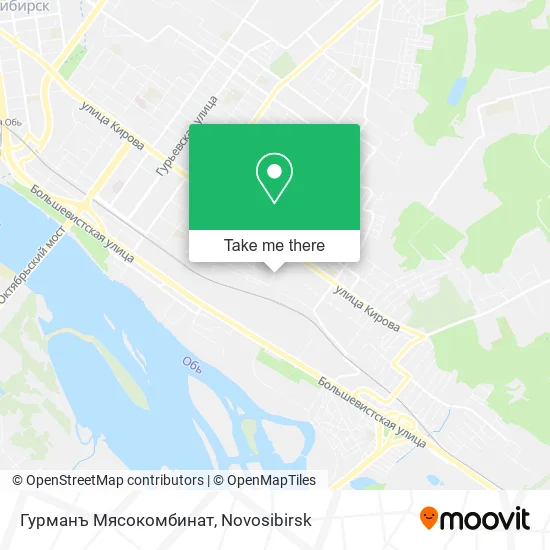 Гурманъ Мясокомбинат map