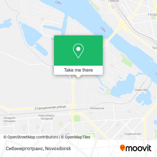 Сибэнерготранс map