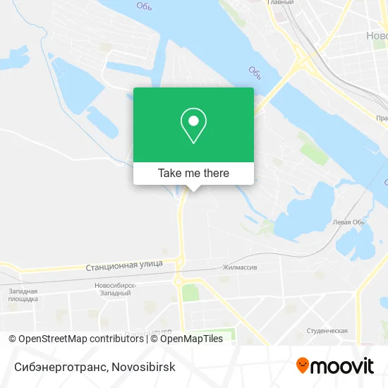 Сибэнерготранс map