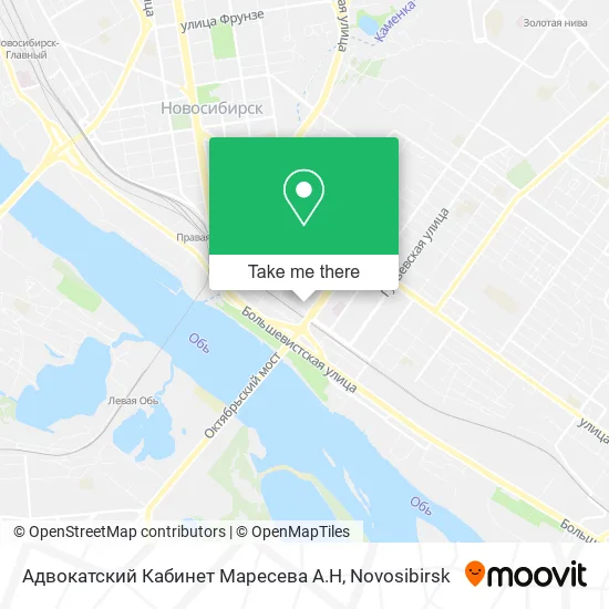 Адвокатский Кабинет Маресева А.Н map