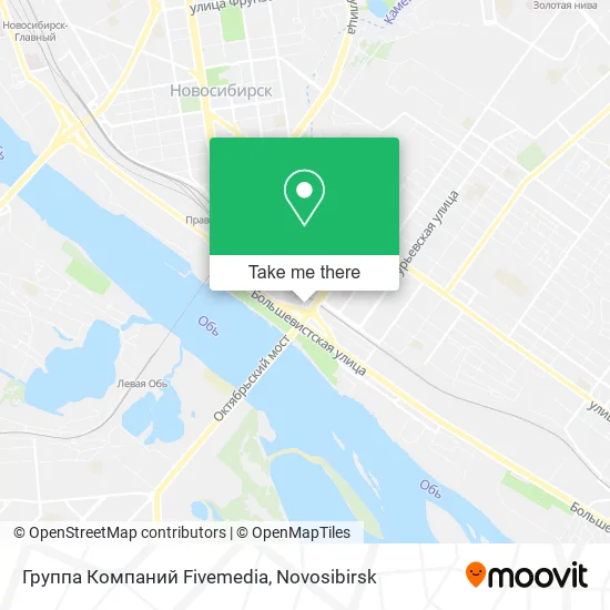 Группа Компаний Fivemedia map