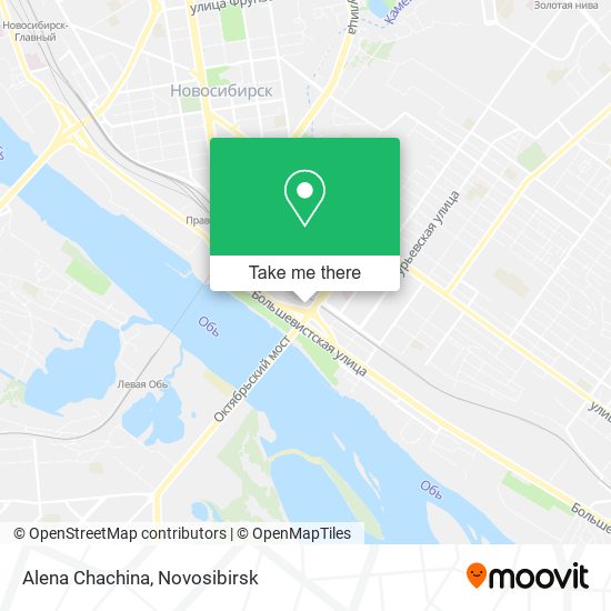 Alena Chachina map