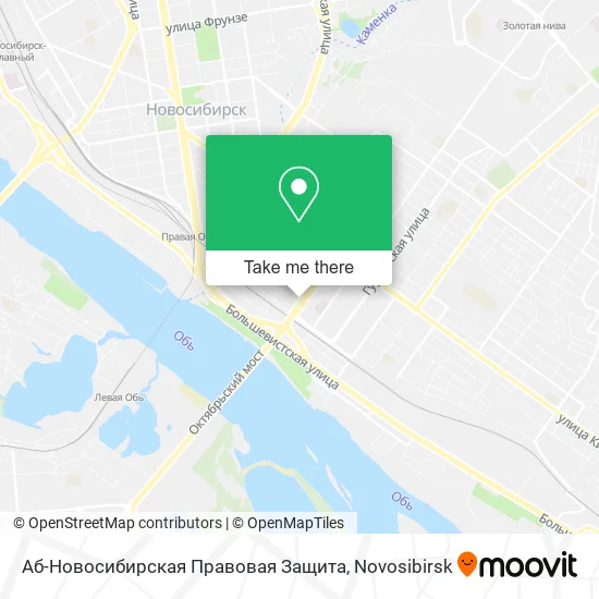 Аб-Новосибирская Правовая Защита map