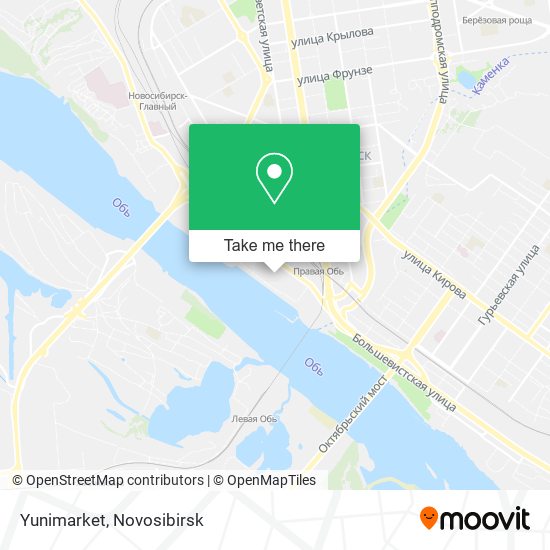 Yunimarket map