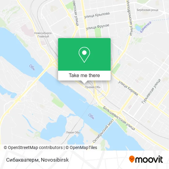 Сибакватерм map