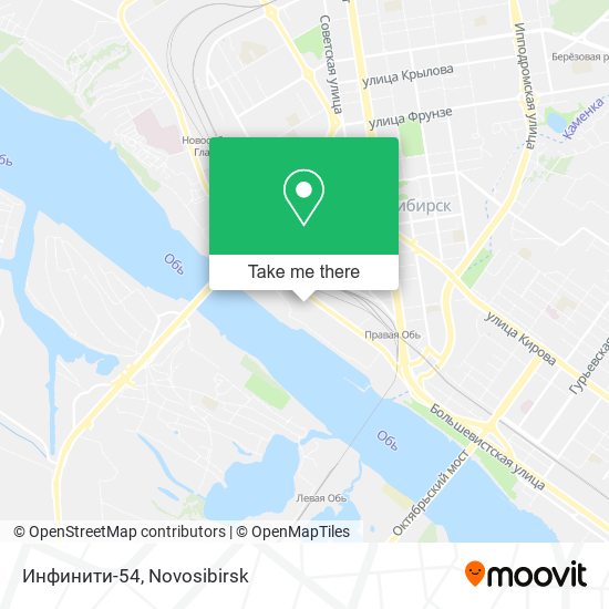 Инфинити-54 map