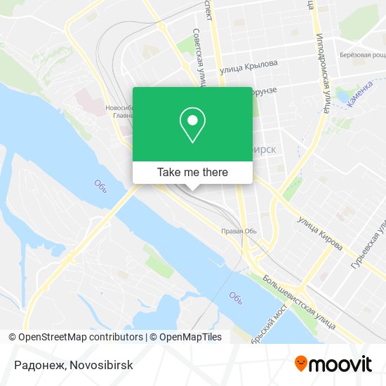Радонеж map