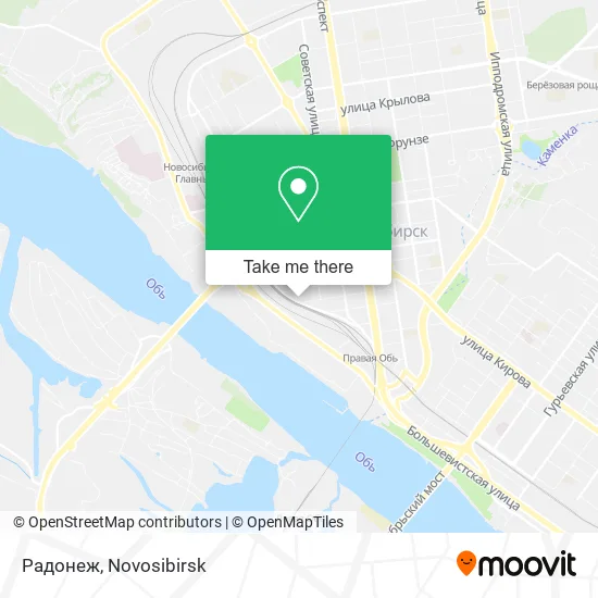 Радонеж map