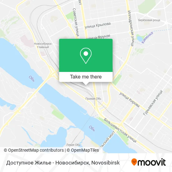 Доступное Жилье - Новосибирск map