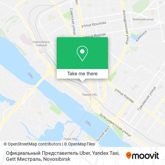 Официальный Представитель Uber, Yandex Taxi, Gett Мистраль map