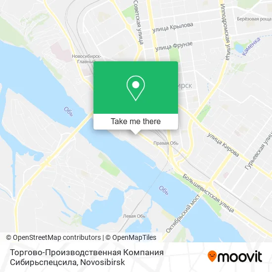 Торгово-Производственная Компания Сибирьспецсила map